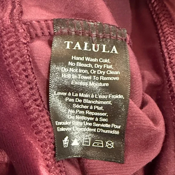 Aritzia Velvet Pink Leggings | Size Small - Picture 5 of 5